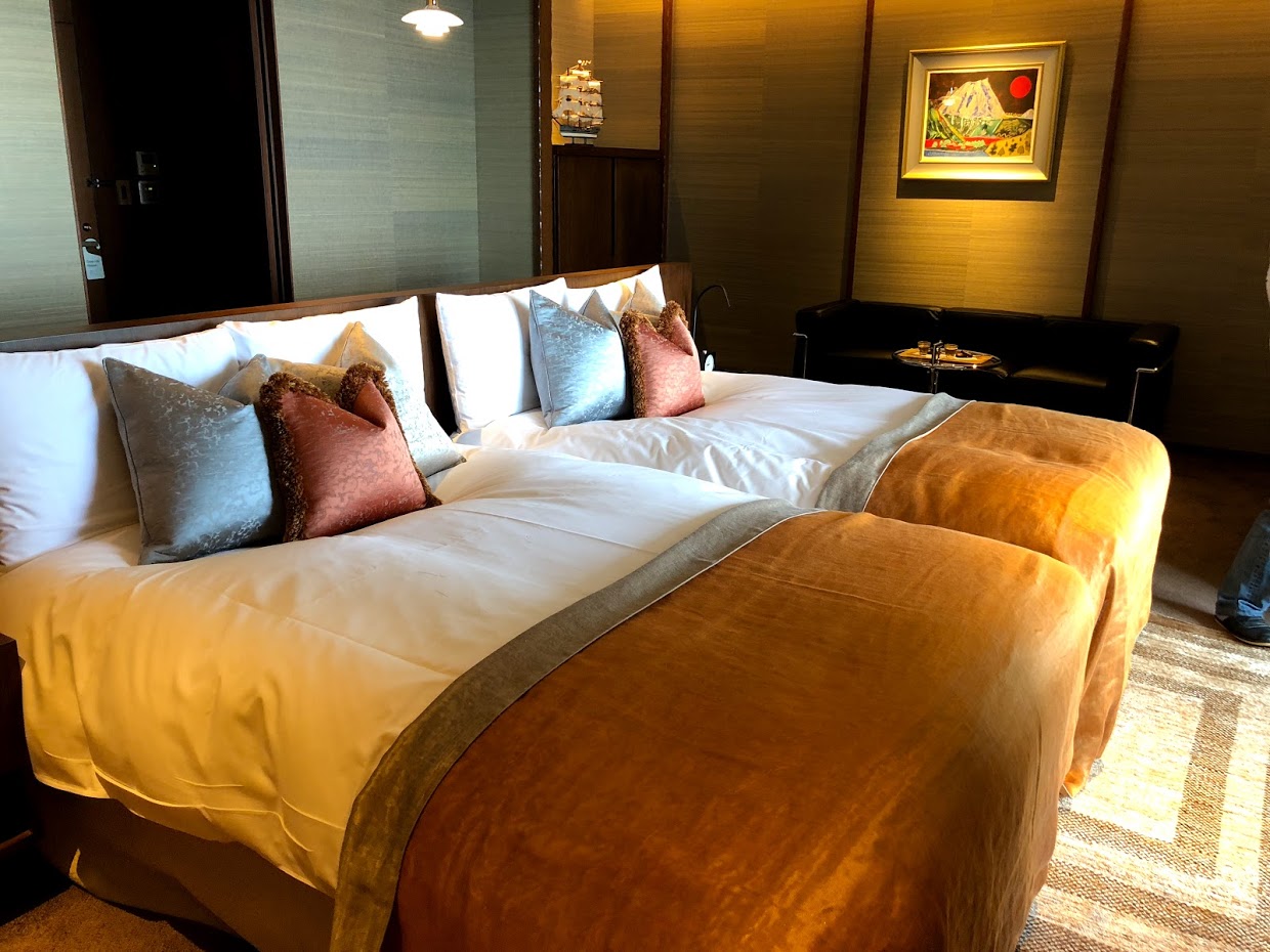 ホテルひらまつ熱海　ベッド2